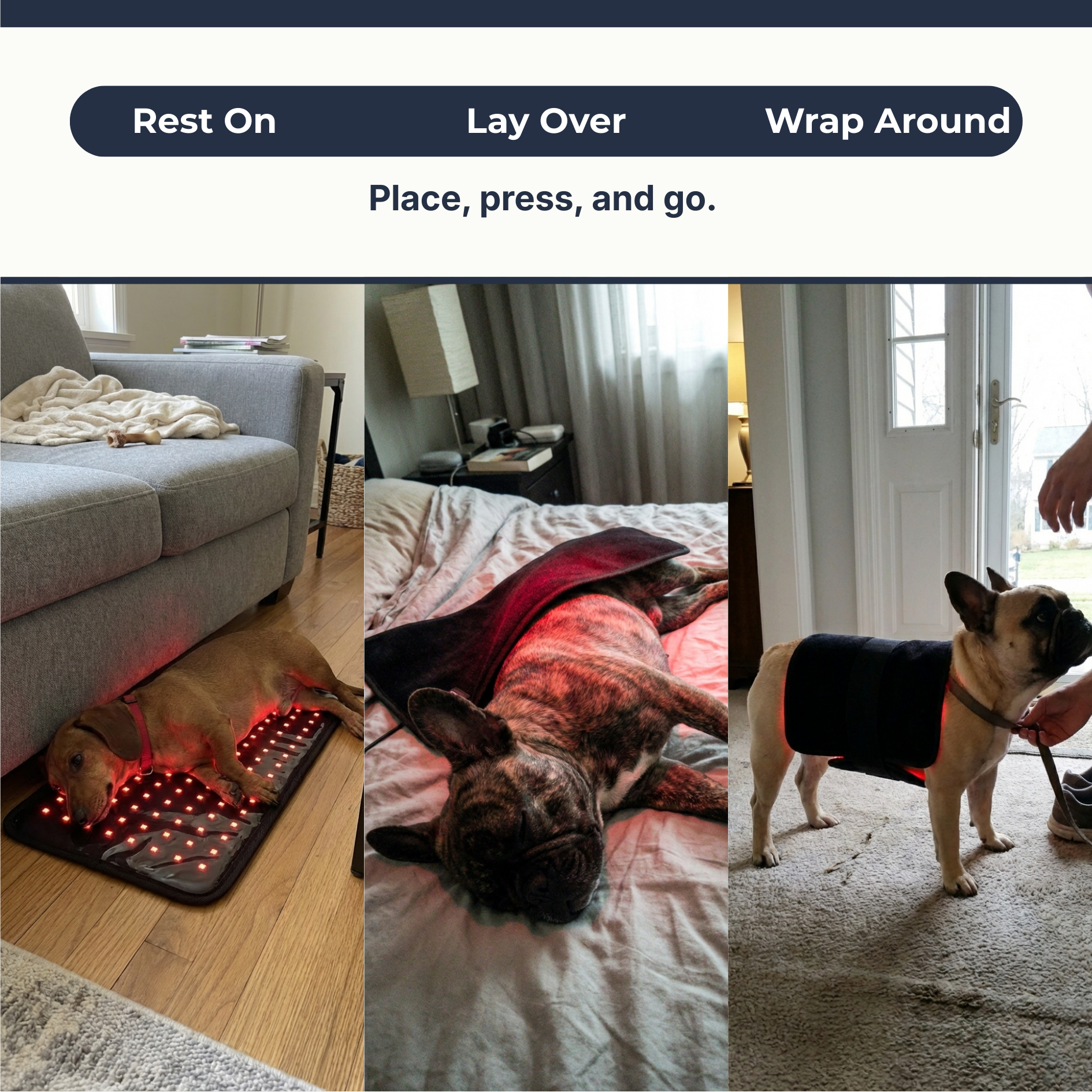 PetLonga Red Light Mat